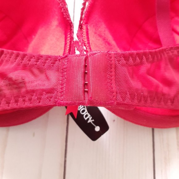 NWT Adore Me Abela Push Up Bra in Red Size 36B - Picture 8 of 14